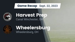 Recap: Harvest Prep  vs. Wheelersburg  2023