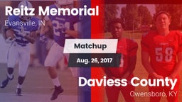 Matchup: Reitz Memorial vs. Daviess County  2017