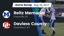 Recap: Reitz Memorial  vs. Daviess County  2017
