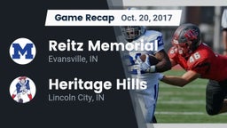 Recap: Reitz Memorial  vs. Heritage Hills  2017