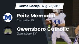 Recap: Reitz Memorial  vs. Owensboro Catholic  2018