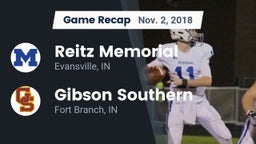 Recap: Reitz Memorial  vs. Gibson Southern  2018