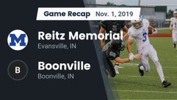Recap: Reitz Memorial  vs. Boonville  2019
