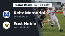 Recap: Reitz Memorial  vs. East Noble  2019