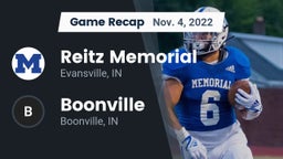 Recap: Reitz Memorial  vs. Boonville  2022