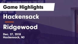 Hackensack  vs Ridgewood  Game Highlights - Dec. 27, 2018