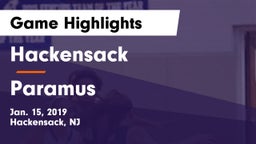 Hackensack  vs Paramus  Game Highlights - Jan. 15, 2019