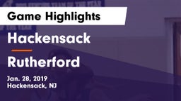 Hackensack  vs Rutherford  Game Highlights - Jan. 28, 2019