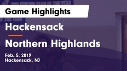 Hackensack  vs Northern Highlands  Game Highlights - Feb. 5, 2019