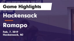 Hackensack  vs Ramapo  Game Highlights - Feb. 7, 2019