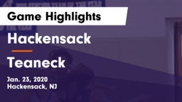 Hackensack  vs Teaneck  Game Highlights - Jan. 23, 2020