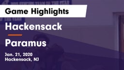 Hackensack  vs Paramus  Game Highlights - Jan. 21, 2020