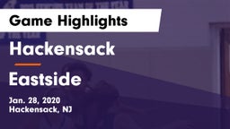 Hackensack  vs Eastside  Game Highlights - Jan. 28, 2020