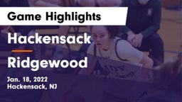 Hackensack  vs Ridgewood  Game Highlights - Jan. 18, 2022