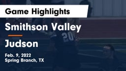 Smithson Valley  vs Judson  Game Highlights - Feb. 9, 2022