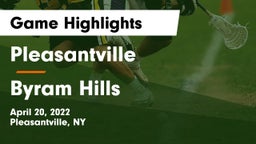 Pleasantville  vs Byram Hills  Game Highlights - April 20, 2022