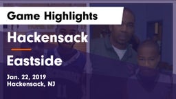 Hackensack  vs Eastside  Game Highlights - Jan. 22, 2019