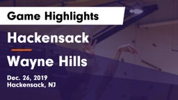 Hackensack  vs Wayne Hills  Game Highlights - Dec. 26, 2019