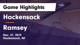 Hackensack  vs Ramsey  Game Highlights - Dec. 27, 2019