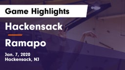 Hackensack  vs Ramapo  Game Highlights - Jan. 7, 2020