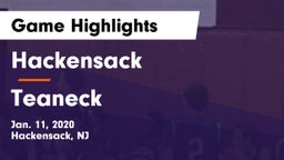 Hackensack  vs Teaneck  Game Highlights - Jan. 11, 2020