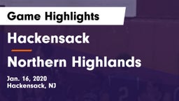 Hackensack  vs Northern Highlands  Game Highlights - Jan. 16, 2020