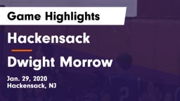 Hackensack  vs Dwight Morrow  Game Highlights - Jan. 29, 2020