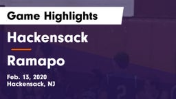 Hackensack  vs Ramapo  Game Highlights - Feb. 13, 2020