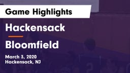Hackensack  vs Bloomfield  Game Highlights - March 3, 2020