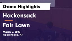 Hackensack  vs Fair Lawn Game Highlights - March 5, 2020