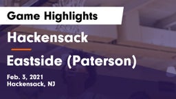 Hackensack  vs Eastside (Paterson) Game Highlights - Feb. 3, 2021