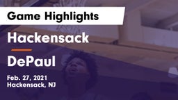 Hackensack  vs DePaul  Game Highlights - Feb. 27, 2021