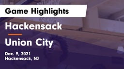 Hackensack  vs Union City  Game Highlights - Dec. 9, 2021