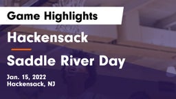 Hackensack  vs Saddle River Day Game Highlights - Jan. 15, 2022