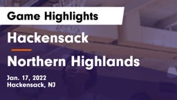 Hackensack  vs Northern Highlands  Game Highlights - Jan. 17, 2022