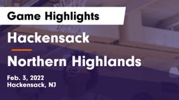 Hackensack  vs Northern Highlands  Game Highlights - Feb. 3, 2022