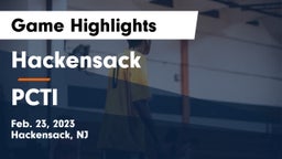 Hackensack  vs PCTI Game Highlights - Feb. 23, 2023