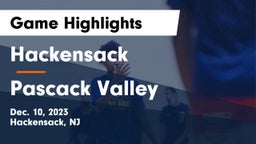 Hackensack  vs Pascack Valley  Game Highlights - Dec. 10, 2023