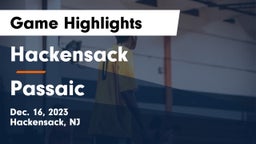 Hackensack  vs Passaic  Game Highlights - Dec. 16, 2023