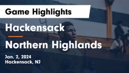 Hackensack  vs Northern Highlands  Game Highlights - Jan. 2, 2024