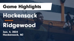 Hackensack  vs Ridgewood  Game Highlights - Jan. 4, 2024