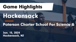 Hackensack  vs Paterson Charter School For Science & Technology Game Highlights - Jan. 15, 2024