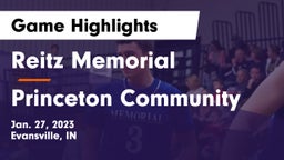 Reitz Memorial  vs Princeton Community  Game Highlights - Jan. 27, 2023