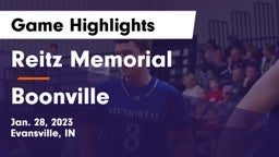 Reitz Memorial  vs Boonville  Game Highlights - Jan. 28, 2023