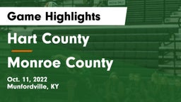 Hart County  vs Monroe County  Game Highlights - Oct. 11, 2022