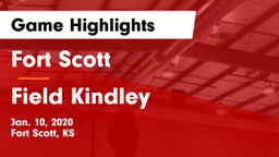 Fort Scott  vs Field Kindley  Game Highlights - Jan. 10, 2020
