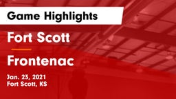 Fort Scott  vs Frontenac  Game Highlights - Jan. 23, 2021