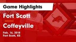 Fort Scott  vs Coffeyville Game Highlights - Feb. 16, 2018