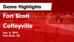 Fort Scott  vs Coffeyville Game Highlights - Jan. 4, 2019