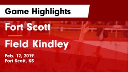 Fort Scott  vs Field Kindley  Game Highlights - Feb. 12, 2019